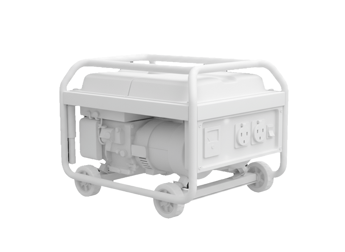 Power generator with TrackJack GPS tracking