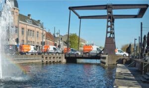 The delivery vans from the Expert stores in Berkel en Rodenrijs, Pijnacker and Gouda visit between 130 and 140 addresses a day.