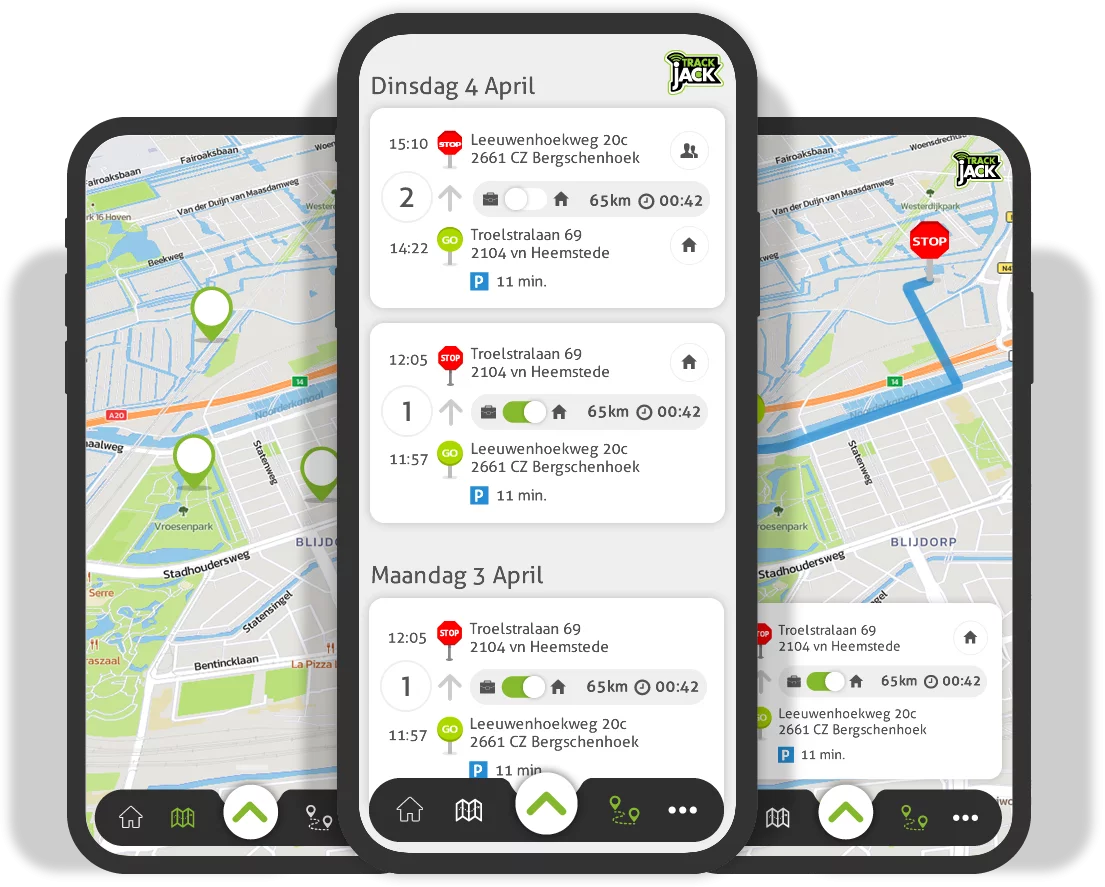 GPS tracker for scooters and track jackets